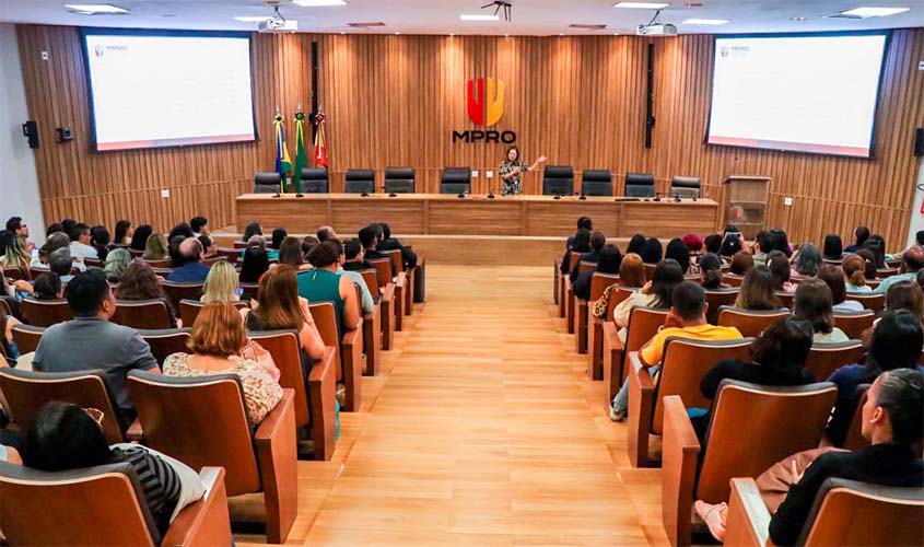 MPRO realiza palestra sobre assédio no serviço público