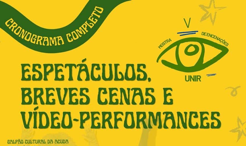 Curso de Teatro da Unir promove mostra gratuita em Porto Velho