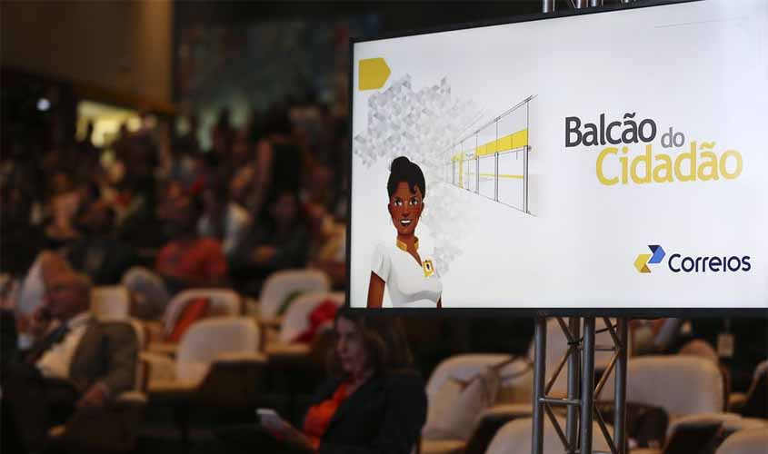 Correios passam a oferecer novos serviços com o Balcão do Cidadão