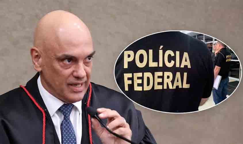 PF prende suspeitos de ameaçar família do ministro do STF Alexandre de Moraes