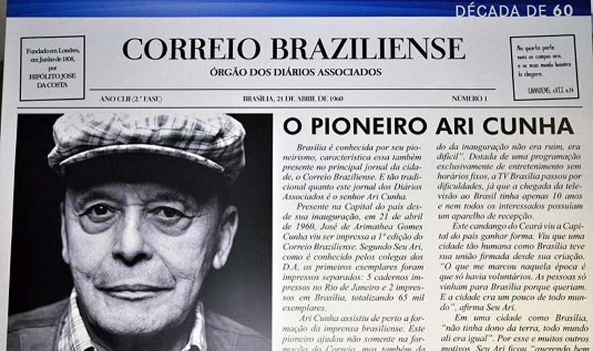 Morre o jornalista Ari Cunha, fundador do Correio Braziliense