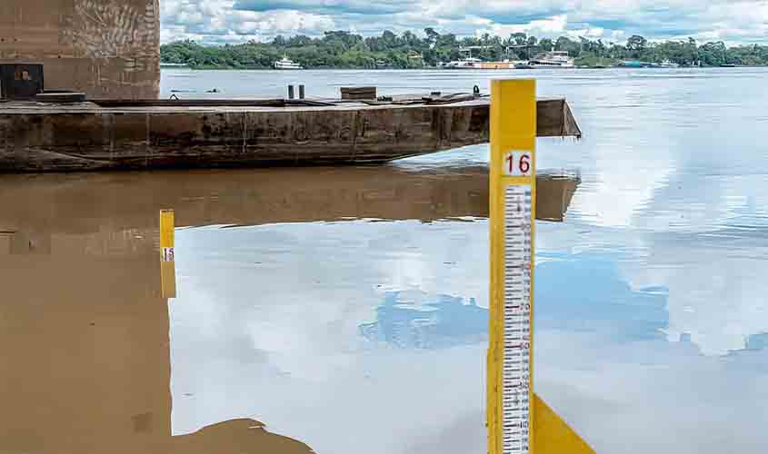 Nível do Rio Madeira cai 35 cm e atinge cota mínima