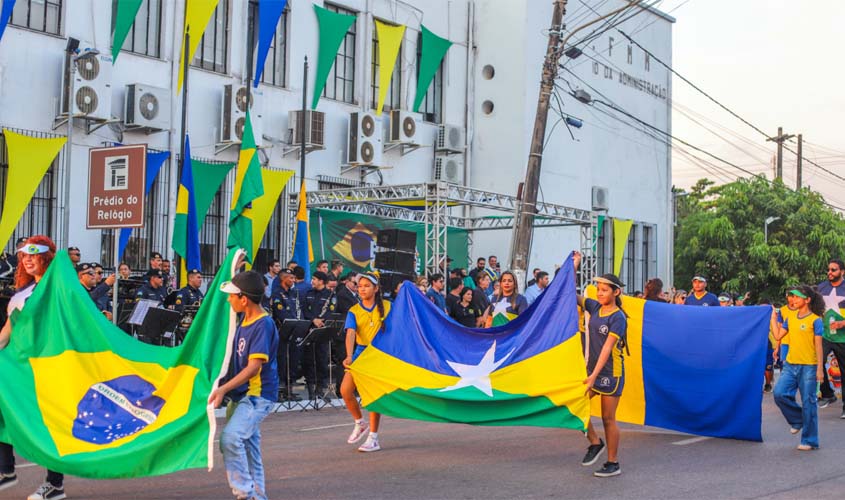 Escolas de Porto Velho participam de desfile cívico amanhã