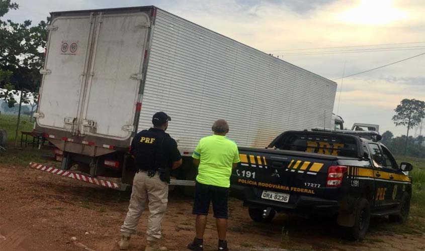 Veículo clonado é recuperado pela PRF em Porto Velho