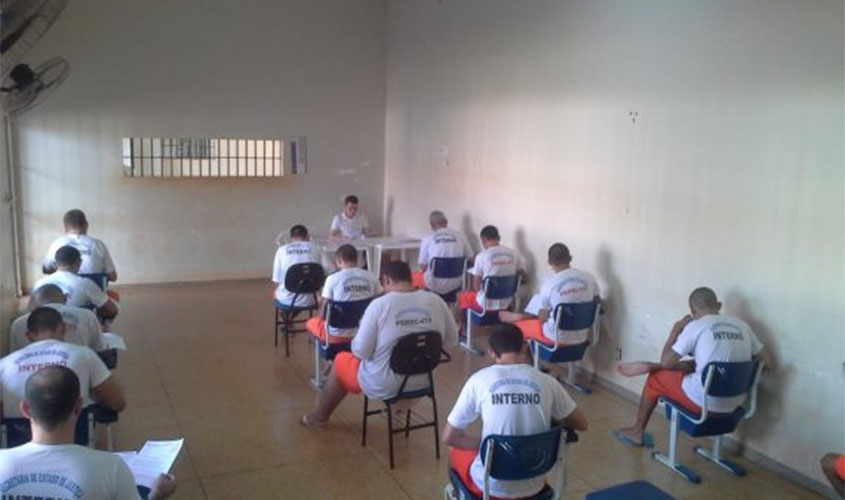 Em Rondônia, 711 reeducandos fazem o exame do Enem neste domingo