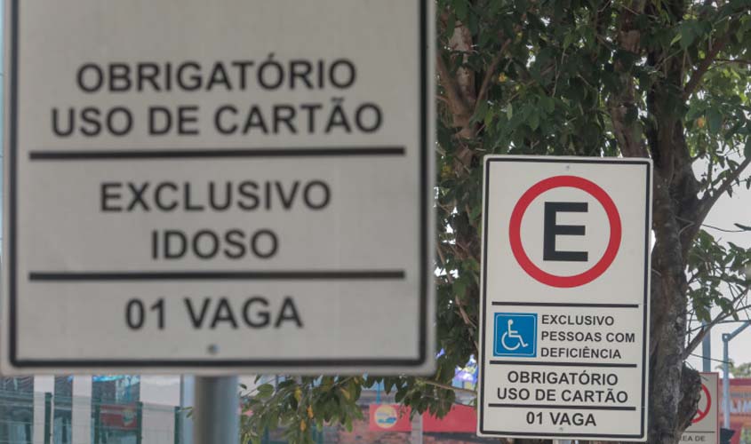 Credenciais de estacionamento preferencial podem ser solicitadas via internet em Porto Velho