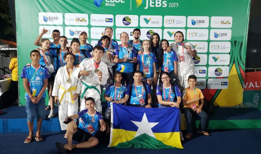 Rondônia estreia conquistando medalhas e troféus nos Jogos Escolares Brasileiros, em Brasília