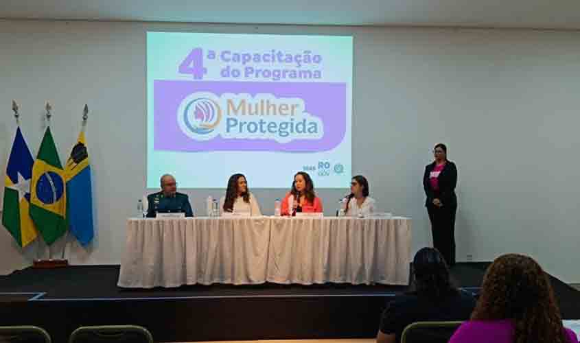 MPRO ministra palestra em 4ª Capacitação do Programa Mulher Protegida