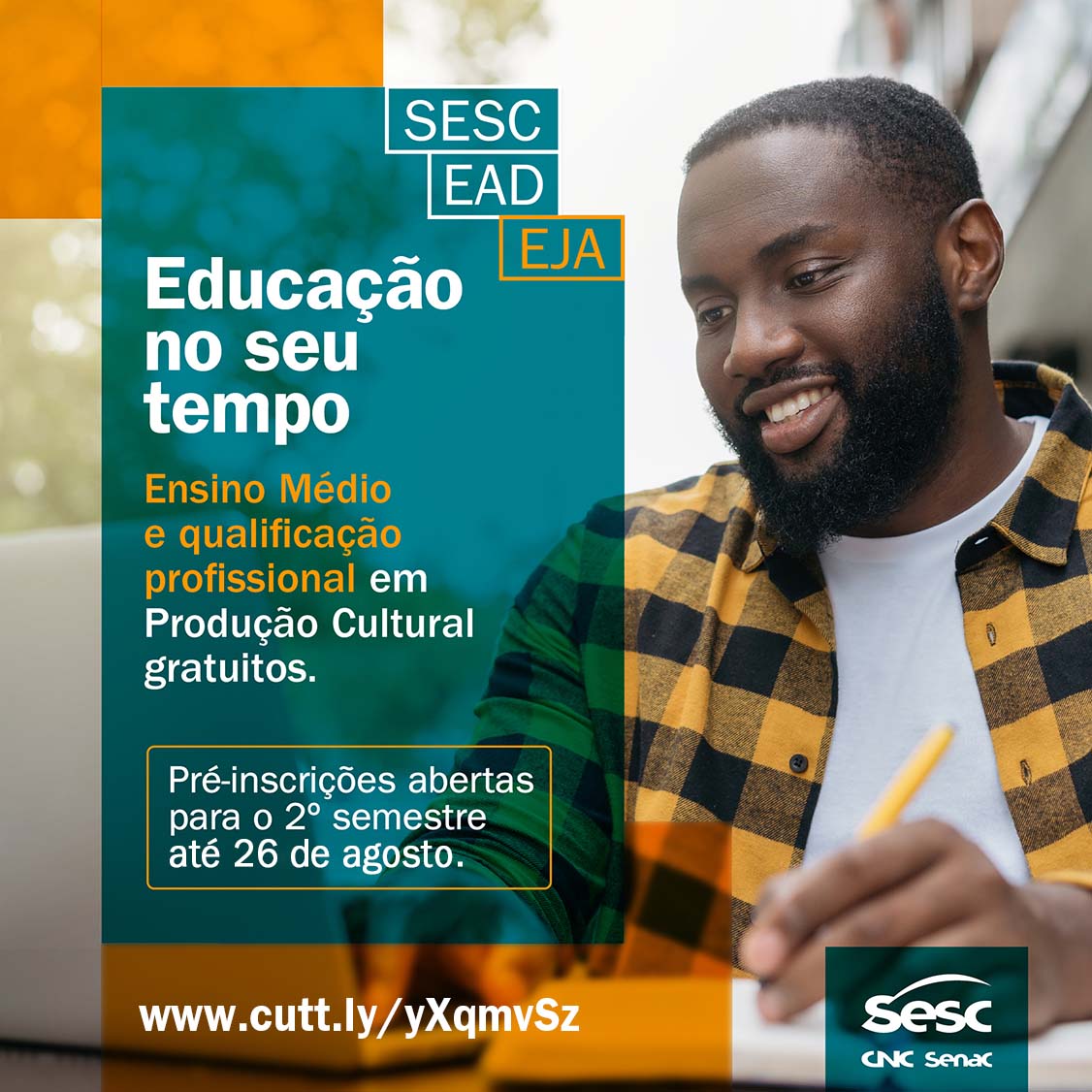 Curso EJA profissionalizante EaD abre inscrições