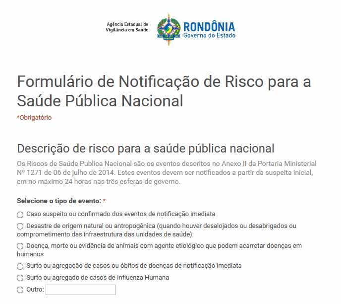 Previdência - Formulários - Governo do Estado de Rondônia - Governo do  Estado de Rondônia