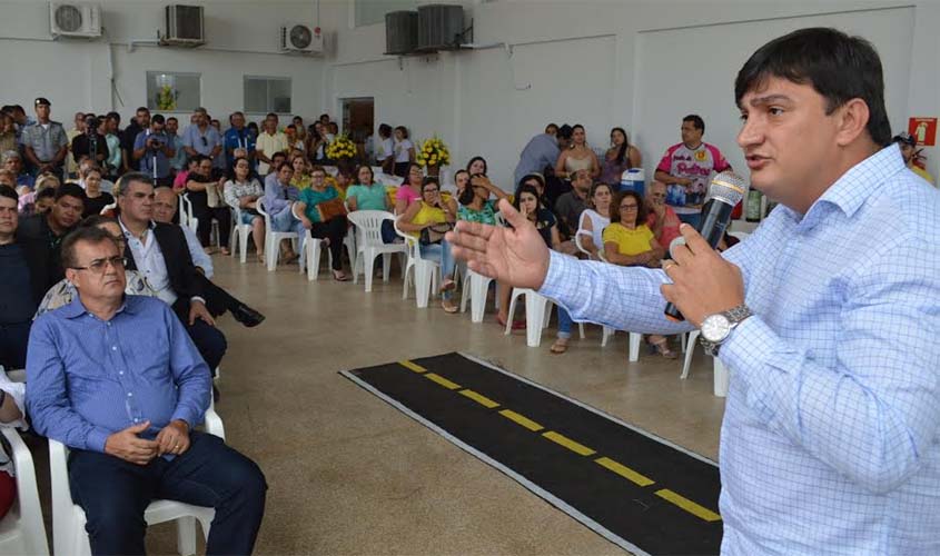 Cleiton Roque participa de inauguração de nova sede da Ciretran em Pimenta Bueno