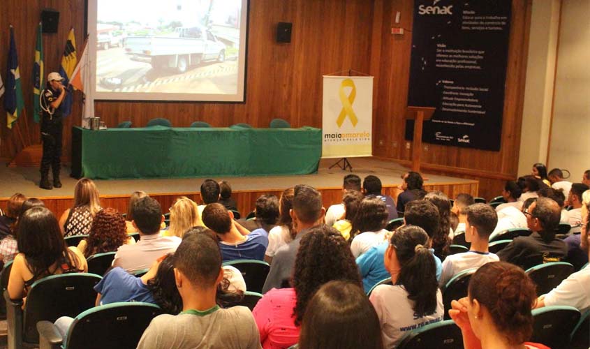 Palestra no Senac destaca cuidados para um trânsito mais seguro