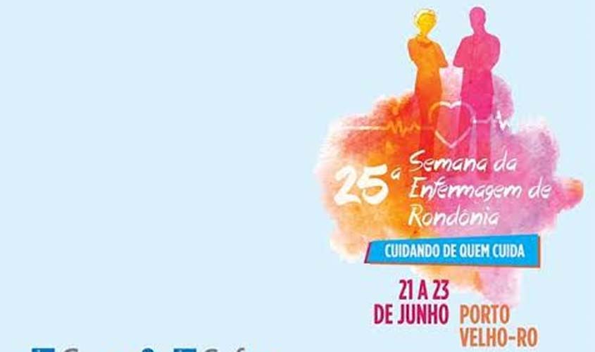 Abertura da 25ª Semana de Enfermagem do Coren-RO acontece na quarta-feira (21) em Porto Velho