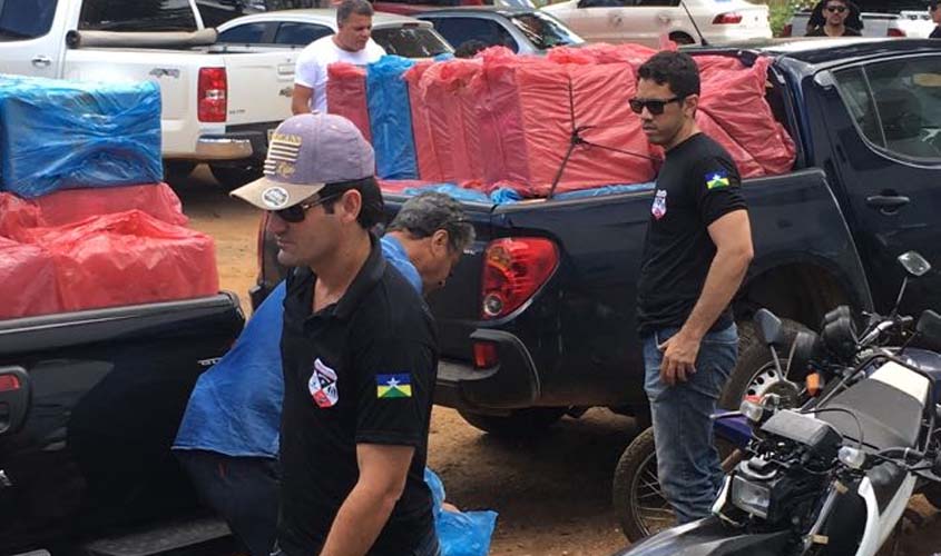 Mega operação da Polícia Civil na região de Ouro Preto do Oeste; 21 são presos