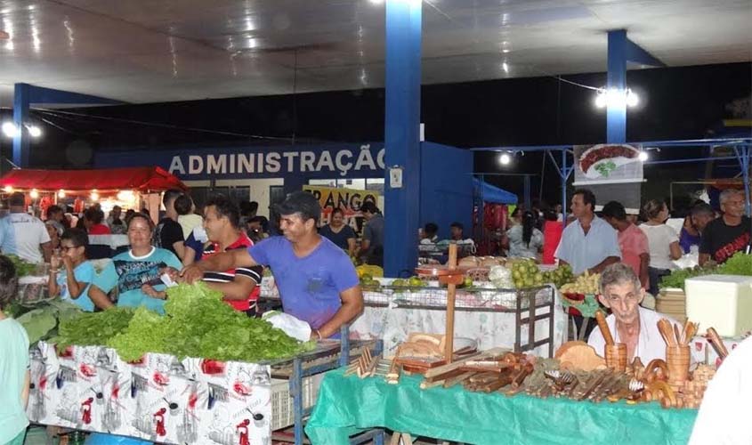 ​​​​​​​Capital ganhará feira noturna para que feirantes tenham mais renda