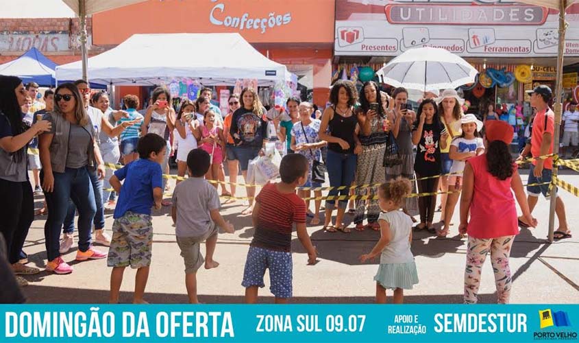 Domingão da Oferta movimenta  zona sul e aquece comércio local