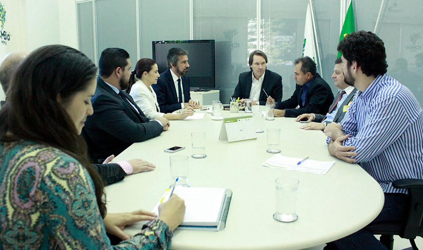 Jean Oliveira discute no ICMBio desenvolvimento sustentável em Rondônia