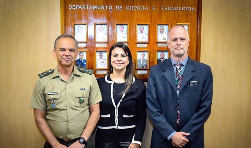 Mariana Carvalho pede inclusão de Rondônia em projeto de internet do Ministério da Defesa