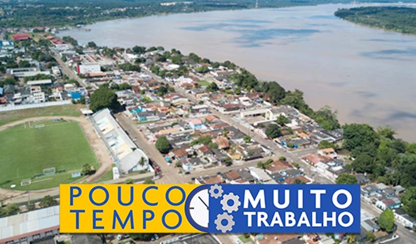 Pouco tempo. Muito trabalho!