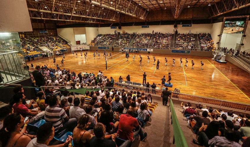 Fase regional dos Jogos Intermunicipais de Rondônia terá competições no ginásio Claudio Coutinho, em Porto Velho