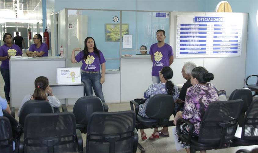 Pacientes têm palestra sobre hanseníase, tratamento e cura