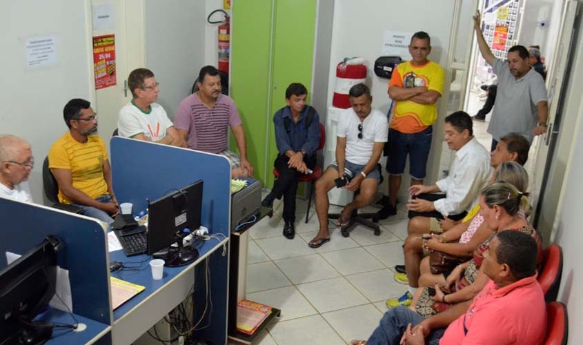 Liderança do SINDSEF se reúne para definições da greve geral no dia 28