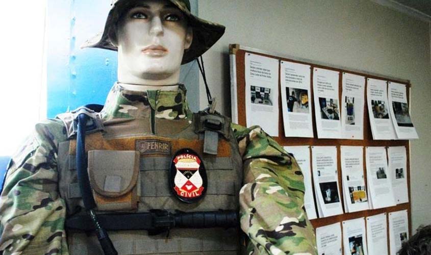 Polícia Civil inicia exposição do seu trabalho no espaço alternativo nesta sexta-feira