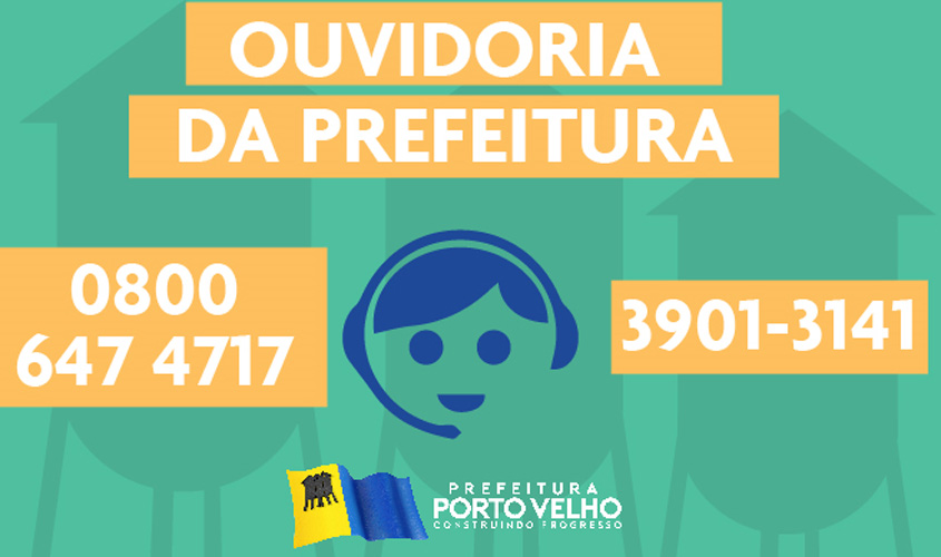 Tem alguma denúncia, reclamação ou sugestão? Use os canais da Ouvidoria -  Prefeitura de Porto Ferreira