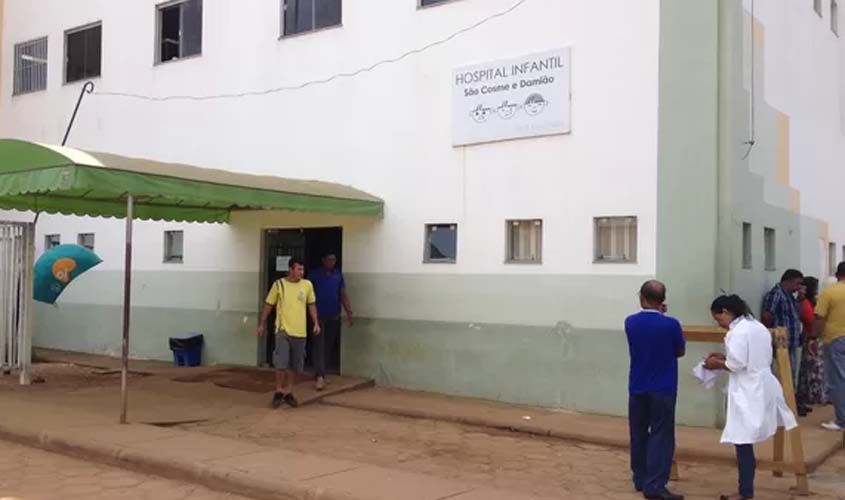 MP vistoria instalações do Hospital Infantil Cosme e Damião