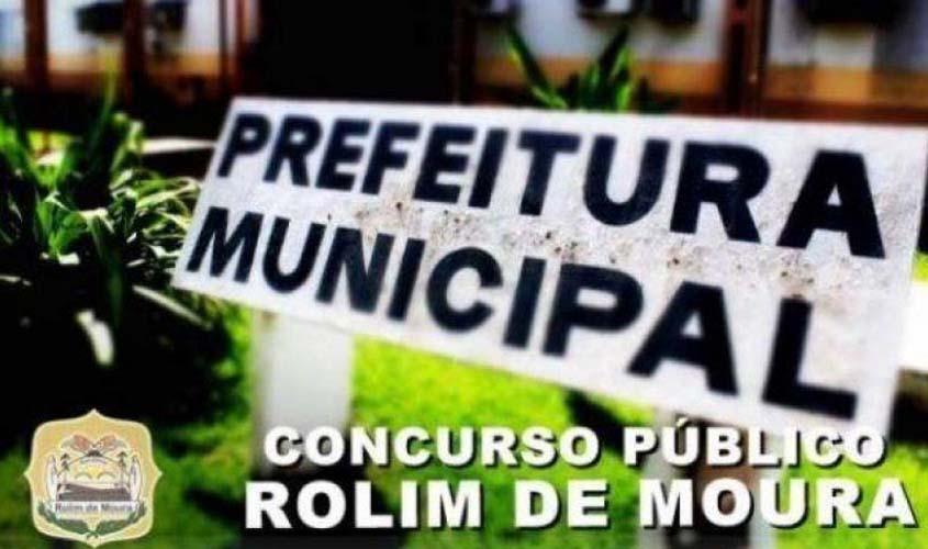Concurso da Prefeitura de Rolim de Moura Inscrições encerram nesta sexta-feira (19)
