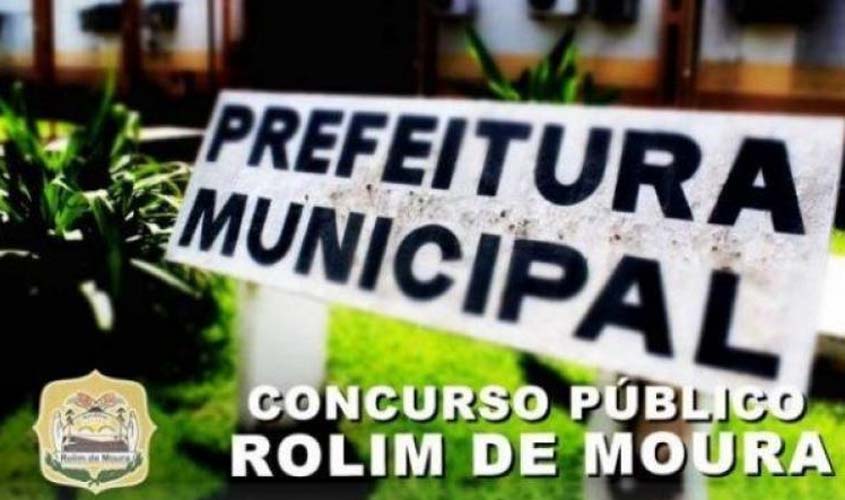 Prefeitura de Rolim de Moura abre concurso público